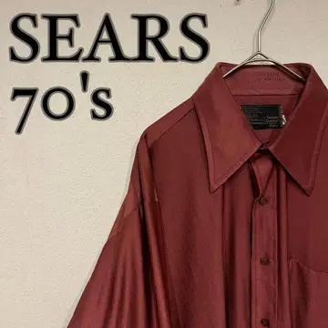 [ 새상품급 ] Saars PERMA-PREST 70's 나일론 셔츠