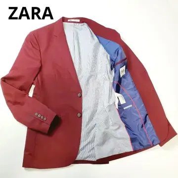 ZARA 테일러드 자켓 풀 안감 최근 모델 고기능 고신축 리얼 버튼