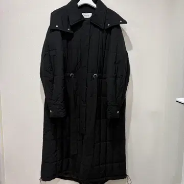 FRAY I.D 서스티나블 퀼팅 롱 코트