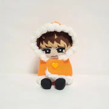 Snow Man 스노치루 오렌지 컬러 칠누이 코스튬 복슬복슬 의류