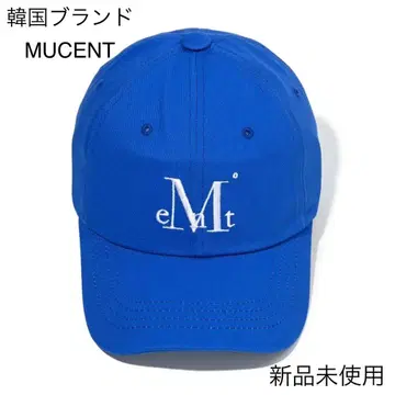 미사용 새상품 한국 브랜드 MUCENT 야구 모자 블루