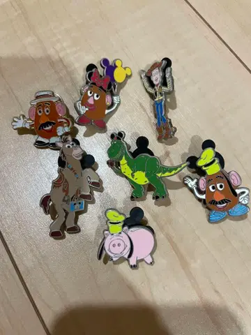 도쿄 디즈니 리조트 토이스토리 [핀 배지 7개 세트]