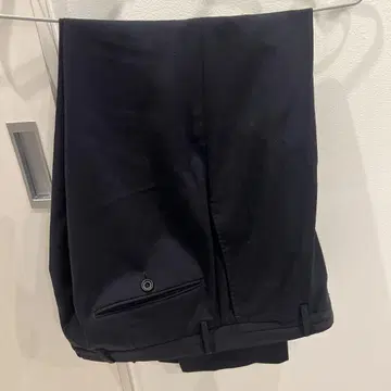 INCOTEX 슬림핏 네이비 슬랙스