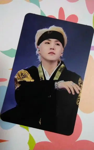 BTS SUGA 영화 특전 포토 카드