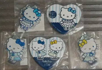 산리오 헬로키티 x STU48 캔뱃지 아크릴 키링