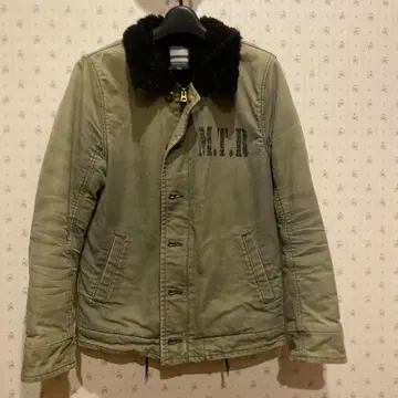 모모타로 진즈 N-1 덱 자켓 카키 사이즈 36