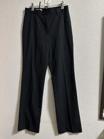 질샌더 블랙 슬랙스 36