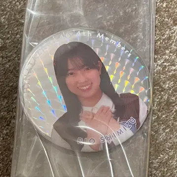 히나타자카46 시미즈 리오 캔뱃지 오모테나시회 레어 키라