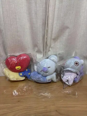 BT21 MOON 제일복권 4점 묶음 판매
