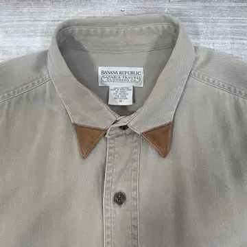 80s banana republic safari&travel M 카키