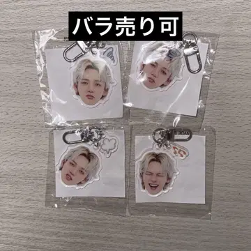 TREASURE  얼굴 아크릴 키링 캡슐 토이 희로애락