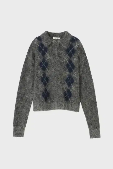 THE TOE Marien Argyle Knit