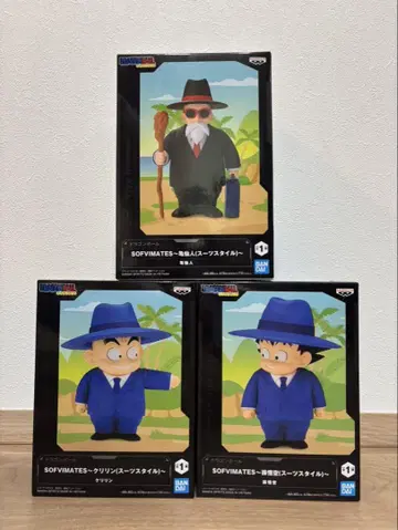 드래곤볼 피규어 SOFVIMATES 3체 세트