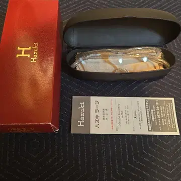 하즈키 라지 1.85배 돋보기 티타늄 컬러 클리어 렌즈