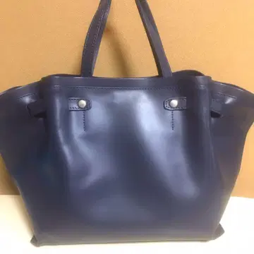 새상품급 천연 가죽 MARCOBIANCHINI 소가죽 토트백 숄더백