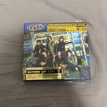 SixTONES 1st Album GOLD 초회 한정판 B