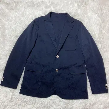 [ 새상품급 ] 빔즈 자켓 시어서커 네이비 네이비 japan