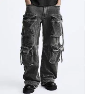 ZARA UTILTY 카고 팬츠 EUR 38