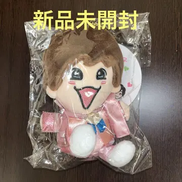 미개봉 새상품 나니와단시 후지와라 죠이치로 치비 봉제 인형