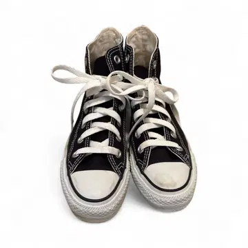 Converse 블랙 하이컷 스니커즈
