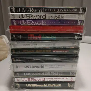 UVERworld DVD 12장 세트