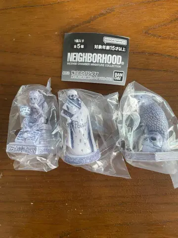네이버후드 NEIGHBORHOOD 가챠가챠 3종 세트