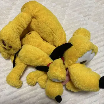 디즈니랜드 쿠타쿠타 플루토 봉제 인형