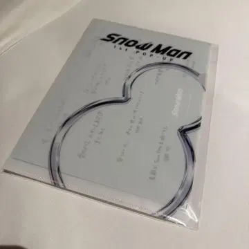 Snow Man 1st POP-UP 타이베이 한정 미니 포스터