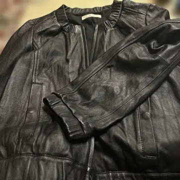 Unworned Touch's 블랙 가죽 자켓