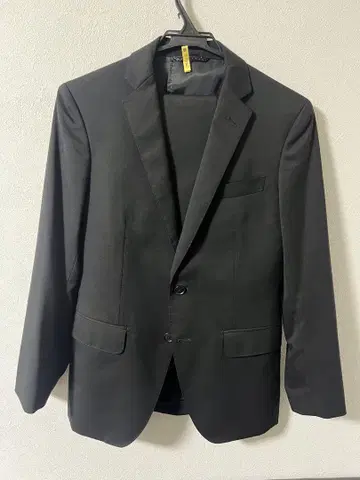 블랙 비즈니스 정장 싱글 브레스트
