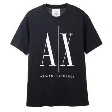 Armani Exchange A/X 티셔츠 블랙 S