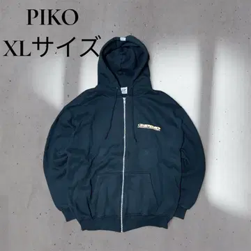 빈티지 PIKO 지퍼 후드티 90s 00s 속기모 y2k XL
