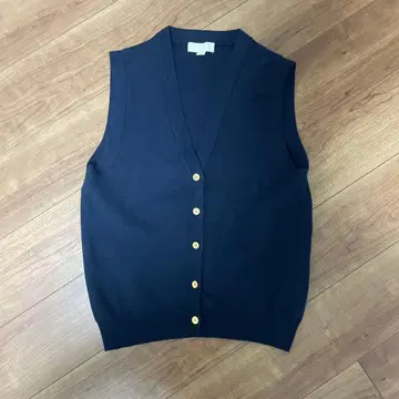 B:MING by BEAMS 네이비 슬리브리스 베스트