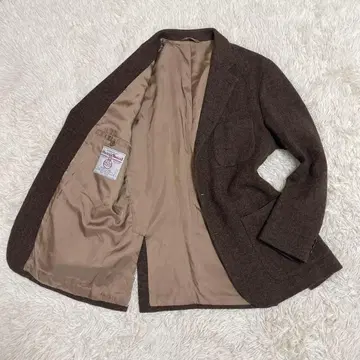 Harris Tweed x Norman Hilton 트위드 자켓 L