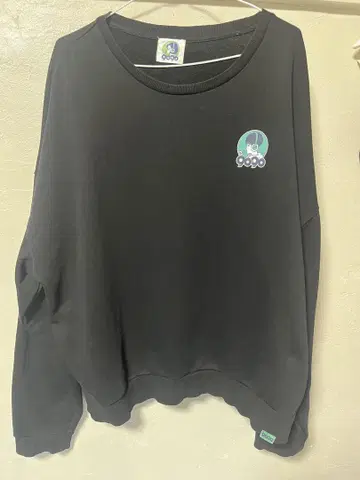 9090 맨투맨 블랙 XL