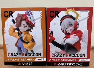 CRAZY RACCOON 피규어 달마이즈갓 아리사카 gigo