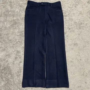 70s 코듀로이 슬랙스 네이비 온워드 카시야마 vintage
