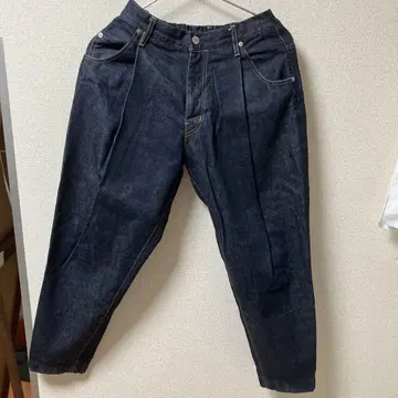 네온사인 데님 팬츠