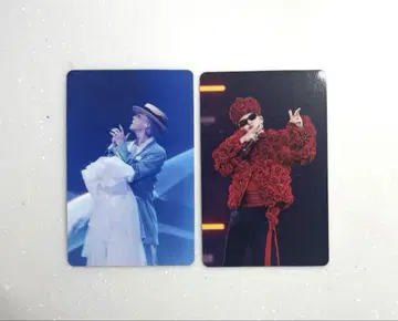 영화 G-DRAGON 입장자 혜택 포토 카드 2종 세트