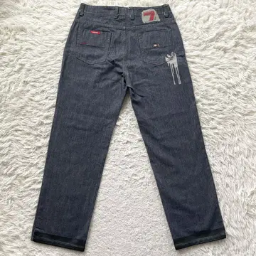 새상품급 ECKO UNLTD 데님 팬츠 자수