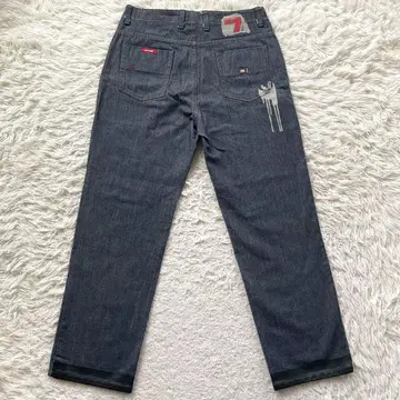 새상품급 ECKO UNLTD 데님 팬츠 자수