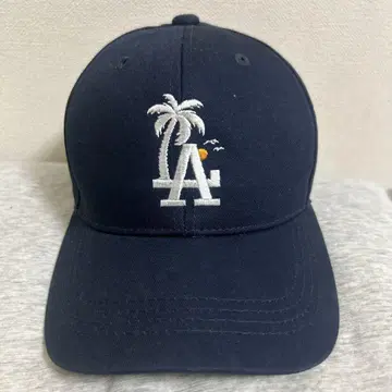 네이비 야자수 MLB 캡