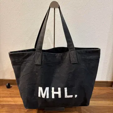 [ 대용량 세탁 완료 ] 마가렛호웰 캠퍼스 토트백 A4 MHL