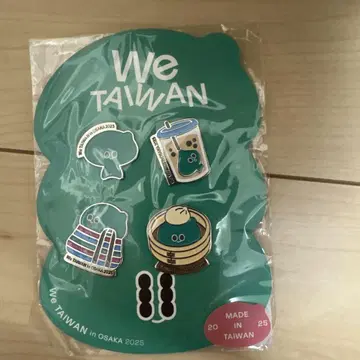 테크월드 아위 핀 배지 세미 컴프 오사카 간사이 만박 대만
