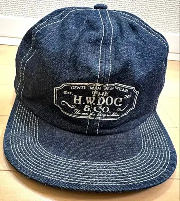 H.W.DOG&CO 데님 트래커 캡 ONE 사이즈