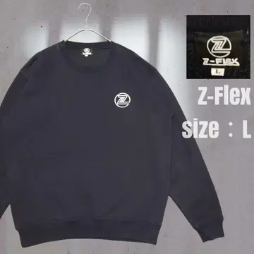 Z-FLEX 지플렉스 맨투맨 네이비 사이즈 L 제이 아담스