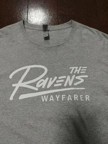 THE RAVENS kj Dragon Ash 롱티 긴팔 XL 그레이
