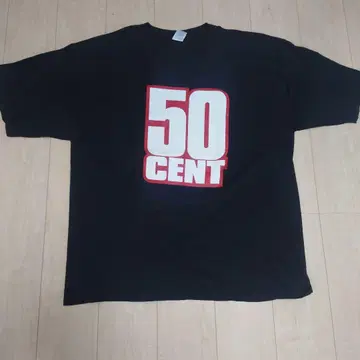 50 Cent T셔츠 2002년 빈티지