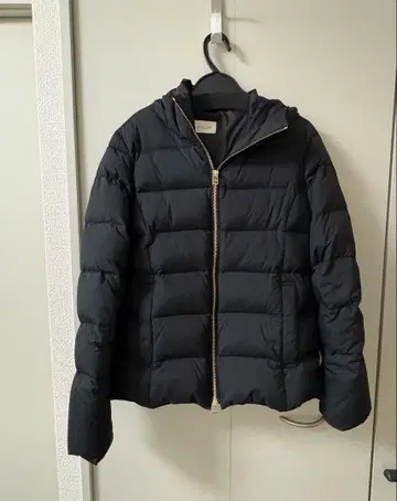 데밀룩스 빔즈 후디 숏 다운 블루종 블랙