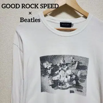 GOOD ROCK SPEED 비틀즈 사진 티셔츠 롱티 레어